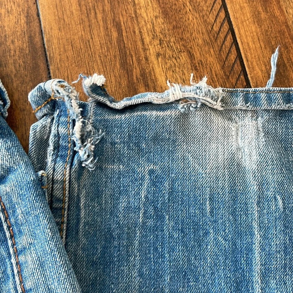 B by Bullhead Mens Slim Blue Denim Distressed jeans size 28 x 30 - Picture 4 of 16